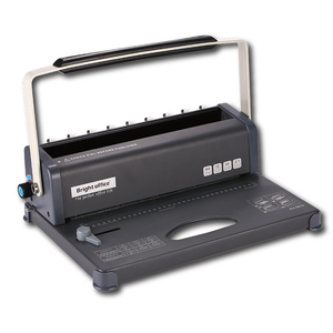 Machine à relier métallique à double bobine 8670, 34 trous, format A4, pour calendrier et perforation - Product Image 1