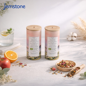 Empaque de Tubo de Papel Kraft Biodegradable y Reciclable Personalizado para Té, Café y Bebidas, Impresión CMYK a Color Personalizada - Product Image 3