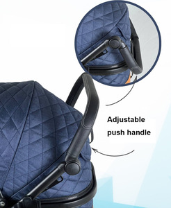 Poussette de luxe 3-en-1 High View 2026, pliable et portable, avec siège auto pour le voyage - Product Image 3