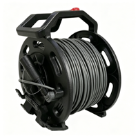 Câble à fibres optiques plaqué or 8K pour enrouleur de câble 2.1, 48 Gbps AOC avec bobine portable pour projecteur HDMITV, diffusion en direct extérieure 300M
