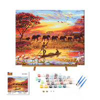 Hoge Kwaliteit Handgemaakte Schilderijen Voor Woonkamer Muur Mooie Abstract Landschap Olieverf