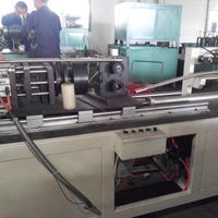 Machine de formage de tuyaux flexibles en acier inoxydable corrugué hélicoïdal SS304 pour gicleurs d'incendie