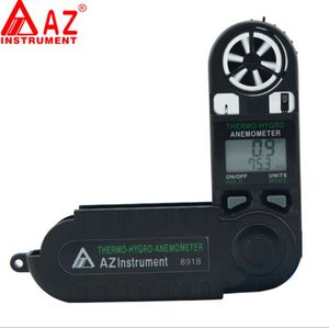 AZ8918 New High Folding Wind Speed Detector Digital Wind Speed <b>Meter</b>/ Fold-down Air <b>Flow</b> <b>Meter</b> - Product Image 1