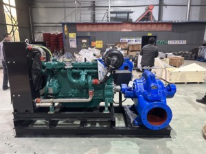 Large Flow Centrifugal <b>Pump</b> Horizontal diesel Double <b>Suction</b> <b>Pump</b> Large Diameter Open <b>Pump</b> - Product Image 3