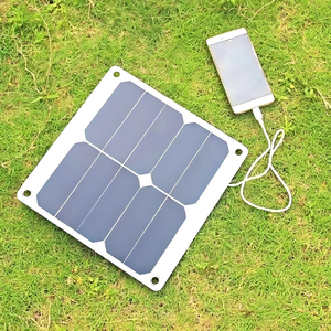 แผงโซลาร์เซลล์แบบพกพา Sunfield High Efficiency 20% Black ETFE Sunpower 10W 7W 5.5V โมโน สำหรับชาร์จโทรศัพท์มือถือ พร้อมหัวต่อ DC ขนาด 275x235 มม. - Product Image 6