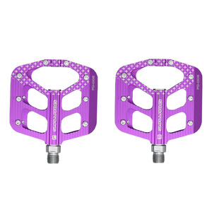 Pédales tout-terrain légères antidérapantes en alliage d'aluminium pour VTT, BMX, vélos de route, axe en chromoly, manivelle à trois roulements - Product Image 2
