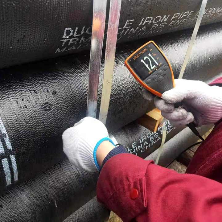 BS EN 598 No-hub DN250mm Ductile Cast Iron Pipes for Drainage Use