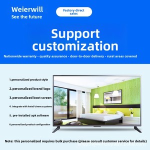 Téléviseur intelligent WiFi LED 4K 2160p noir pour TV 42/55/65/85/100 pouces avec écran 60Hz, fonction de mise en miroir, grandes tailles d'écran pour profiter de films et de jeux - Product Image 5