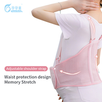 Ceinture de grossesse respirante et ajustable avec soulagement des douleurs dorsales et apaisement pour le soutien maternel, tailles L-XXXL