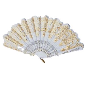 Abanicos de Seda Clásicos de Alta Calidad 2018, Abanicos de Mano Personalizados con Diferentes Colores - Product Image 2