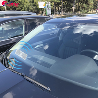 Autocollant de pare-brise de véhicule UHF RFID étiquette et étiquettes flexibles pour la gestion de flotte de motos/bus