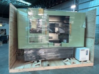 Centre de tournage CNC Fanuc de précision automatique à 6 axes, double broche robuste, haute précision d'usinage 0,005 mm, 7 stations d'outillage