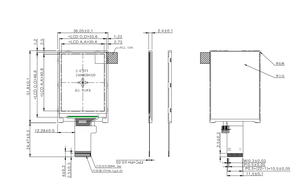 مصنع شاشة 2 بوصة 30 TFT شاشة LCD وحدة شاشة - Product Image 4