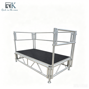 เวทีพกพาโครงอะลูมิเนียมคุณภาพสูงสำหรับงานกลางแจ้ง - Product Image 1