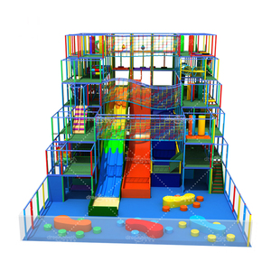 Sogno di cattura avventura trampolino parco di plastica commerciale grande parco divertimenti strutture parco giochi al coperto scivoli - Product Image 4