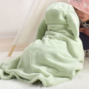 Handuk Mandi Ramah Kulit untuk Anak-anak Balita Handuk Pantai dengan Tudung 100% Katun Sangat Menyerap Jubah Mandi Bulu Karang