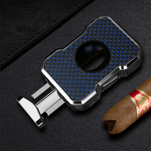 Cuchillo para Cigarros LONGZHAN, <span class=keywords><strong>Accesorios</strong></span> de Acero Inoxidable, Cuchilla en Forma de V, <span class=keywords><strong>Tijeras</strong></span> de Resorte, Portátil, Afilado, Diseño Simple de Alta Gama - Product Image 2