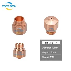 TOCH-TECH HK08 HK10 HK12 HK15 HK17 HK20 HK25 HK30 Laser Nozzles for Bystronic Fiber Laser Cutting Machine