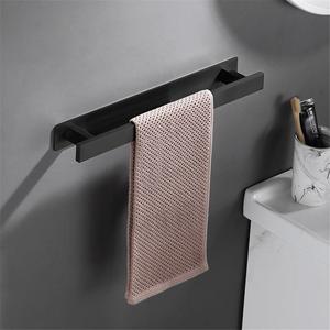 Toallero de Hierro Fundido con Espejo, Sin Perforaciones, para Baño, Barra de Toallas de un Solo Poste, Diseño Moderno y Ecológico - Product Image 6