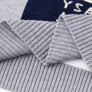 เสื้อสเวตเตอร์เด็กผู้ชายผ้าฝ้ายลำลอง ลายไดโนเสาร์ ตกแต่งลายการ์ตูน สำหรับฤดูหนาวและฤดูใบไม้ร่วง คริสต์มาส - Product Image 5