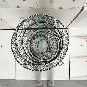 Cage à poissons durable en PE avec trou <span class=keywords><strong>de</strong></span> fuite - Piège d'aquaculture robuste pour l'élevage <span class=keywords><strong>de</strong></span> crevettes et <span class=keywords><strong>de</strong></span> <span class=keywords><strong>saumon</strong></span>, personnalisable, origine Shandong - Product Image 3