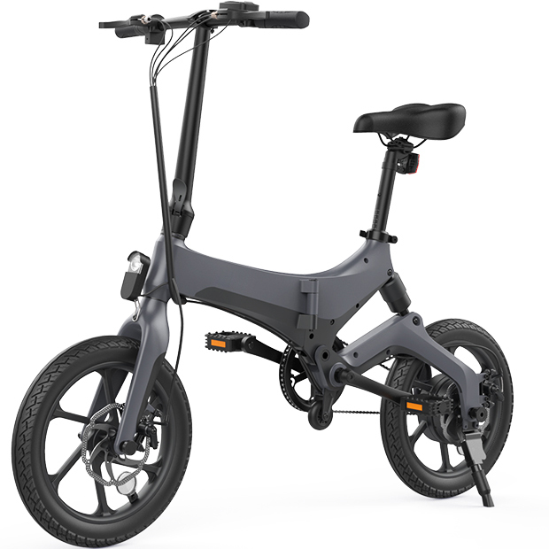 2019 S6 250W electric bicycle China cycle magnesium alloy e bike Canton Fair folding e-bike with 16 inch wheels