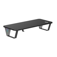 Support pour ordinateur portable pour moniteur de jeu STB32-01 avec miroir Infinity Lighting RGB LED étagère pour moniteur d'ordinateur
