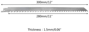 5 pièces lame de <span class=keywords><strong>scie</strong></span> <span class=keywords><strong>sabre</strong></span>/<span class=keywords><strong>scie</strong></span> à main lame en acier inoxydable lame de coupe <span class=keywords><strong>viande</strong></span> congelée/os lame de <span class=keywords><strong>sabre</strong></span> universelle - Product Image 6