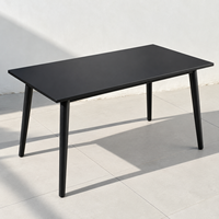 Plateau de table en stratifié compact HPL sur mesure, anti-rayures, en phénolique, pour hôtels, bureaux et tables commerciales