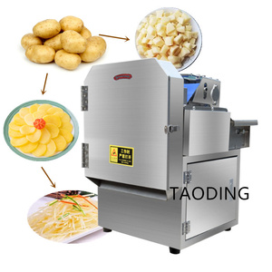 Machine multifonctionnelle <span class=keywords><strong>à</strong></span> couper les légumes en oignons verts, carottes et fruits Coupe-légumes <span class=keywords><strong>électrique</strong></span> Coupe-<span class=keywords><strong>tomates</strong></span> en acier inoxydable - Product Image 1