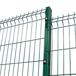 Panneaux de clôture en treillis métallique 3D/2D, clôture en acier métallique pour jardin extérieur, fournitures de jardinage - Product Image 6