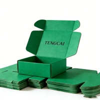 Boîte d'emballage d'expédition recyclable avec logo personnalisé, doublure en éponge, gaufrage pour bijoux de marque, emballage cadeau mystère, pelliculage mat