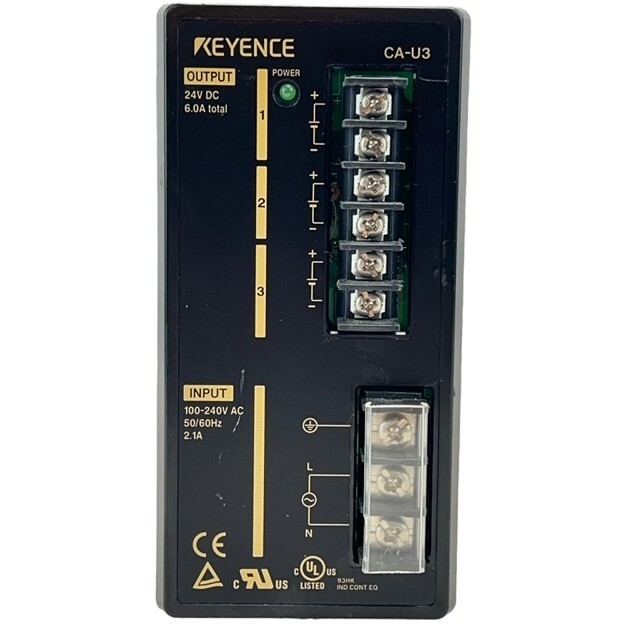PLC CA-U3 Supply Output 24V 6.0A Total Imput 100-240V AC 50/ Warranty Product