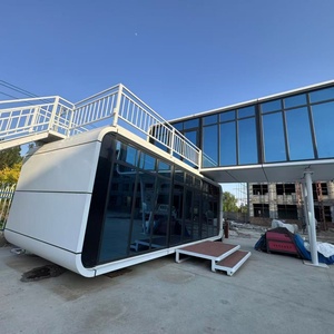 Maison préfabriquée de 20 pieds Apple Warehouse Installation rapide pour l'hébergement et l'hôtel Solarium en alliage d'aluminium - Product Image 6