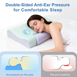 Gối chỉnh hình cổ hai bên tai - Hỗ trợ cổ theo công thái học, Bán buôn nhà máy & Dịch vụ OEM/ODM - Product Image 2