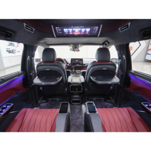 Новый автомобиль Toyo-ta бизнес-Автомобиль Mpv высокого класса Senna High-top Красный интерьер модифицированный автомобиль - Product Image 6