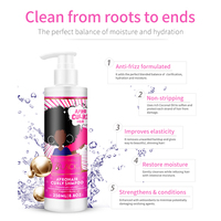 Everythingblack Marque Privée Shampoing et Après-Shampoing Lissants et Démêlants Noix de Coco Végan pour Cheveux Crépus