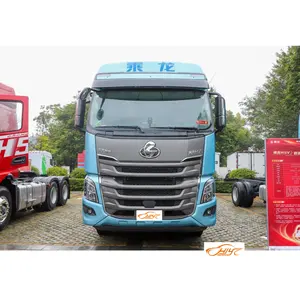 中国供应商成龙H7柴油牵引车10轮6x4驱动物流重型卡车