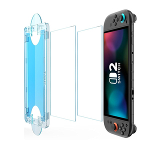 OneTouch 2025 tự động căn chỉnh 7.9 ''miếng bảo vệ màn hình công tắc Nintendo 30 giây lắp đặt phụ kiện kính cường lực 3D Radian 9H - Product Image 1
