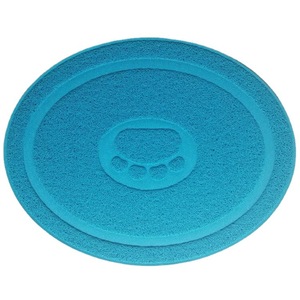 Tappetino in PVC per <span class=keywords><strong>Gatti</strong></span> Stile Cartone Animato, Tappetino in Plastica con Motivo Solido per Animali Domestici, Tappetino per Porta e Toilette per <span class=keywords><strong>Gatti</strong></span> e Cani - Product Image 3