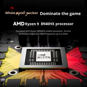 โน้ตบุ๊กเกมมิ่ง Mechanical Jiaolong 16Pro R9 8940HX 16 นิ้ว RTX5060 2560x1600 SSD สำหรับนักเรียน AMD Ryzen - Product Image 4