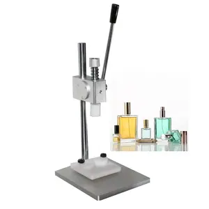 Máquina de sellado para perfume, tapón de rosca de 13, 15, 18 y 20 mm