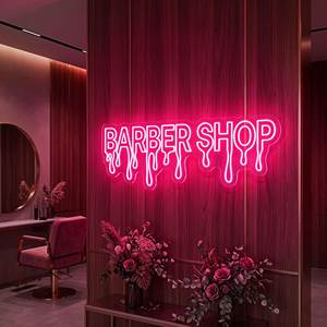 Dropshipping – Enseigne néon LED personnalisée avec design gratuit – Logo sur mesure pour salon de coiffure, magasin, entreprise – Décoration lumineuse pour salon - Product Image 2