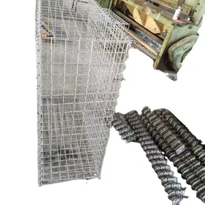 Mur de retenue soudures personnalisé, cage en pierre, mur de gabions