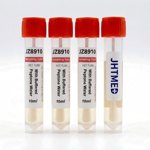 <span class=keywords><strong>Tube</strong></span> de prélèvement stérile avec solution de peptone tamponnée 10 mL pour prélèvements microbiologiques de routine - Product Image 2