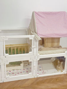 Corralito para Mascotas Moderno, Seguro, Plegable y Transparente de Plástico con Diseño de Animales para Uso en Interiores para Mascotas Pequeñas - Product Image 2