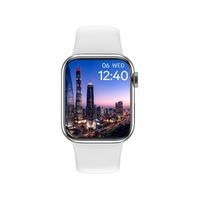 Montre connectée GS9 Mini avec moniteur de fréquence cardiaque et d'oxygène sanguin, étanche, Android, écran OLED NFC de 1,7 pouce, GPS
