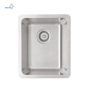 Bol simple de haute qualité en acier inoxydable 304 sans <span class=keywords><strong>tarif</strong></span> comptoir de <span class=keywords><strong>lavage</strong></span> en profondeur évier de cuisine 15 pouces - Product Image 1