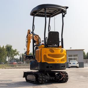 Hoge specificaties 1 ton minigraafmachine HT10G met topcilinderontwerp, nieuw dashboard en voetpedaal - Product Image 2