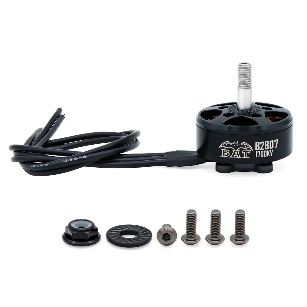 Fabricante profissional de peças para drones FPV, motor B 2807 1300KV para drones Rc FPV, mini helicóptero quadricóptero Rc com câmera